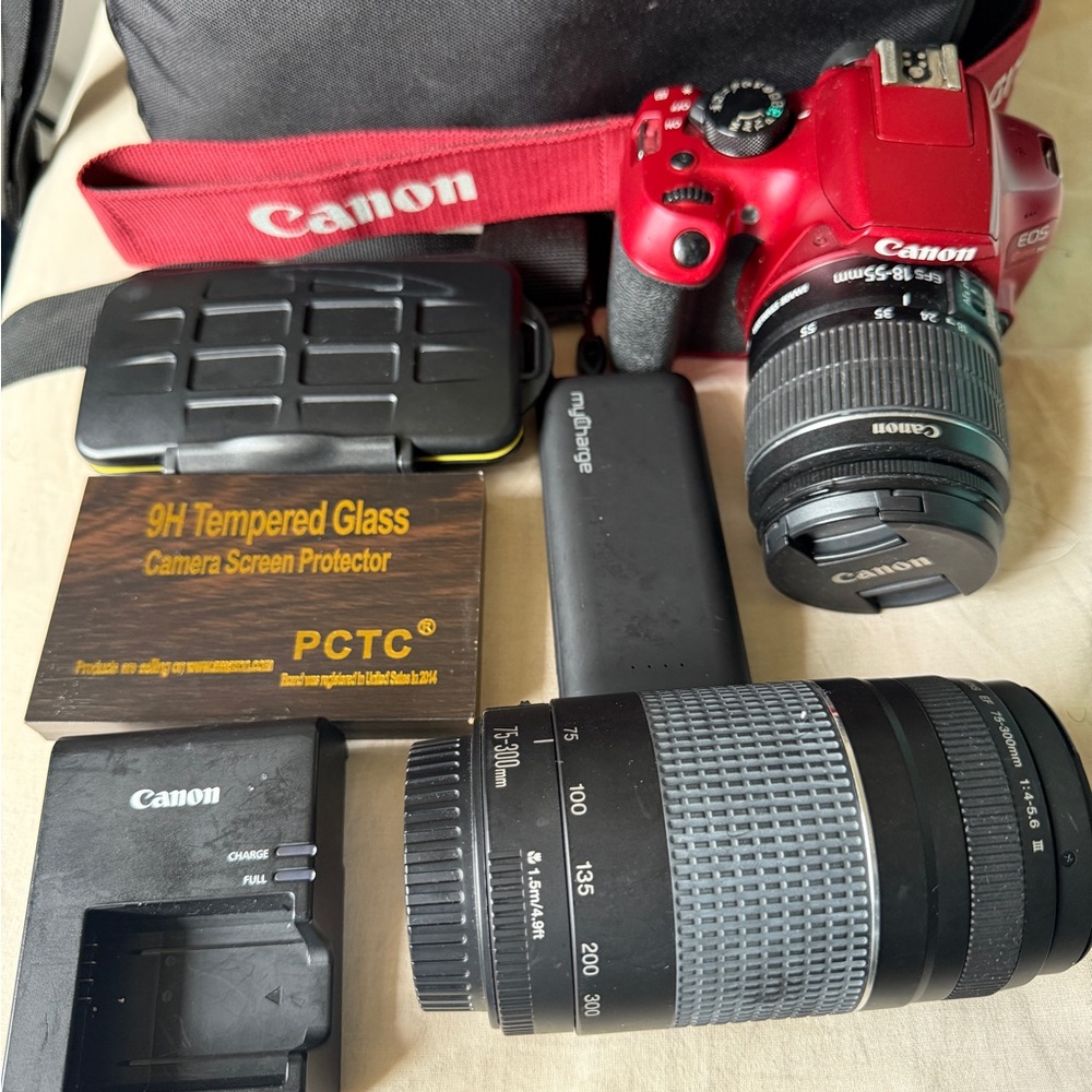 Canon EOS Rebel T6 Bundle (HUGE DEAL)
